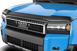 Toyota Land Cruiser Hood Deflector - Husky Liners - Aeroskin - Smoke - `24-`27